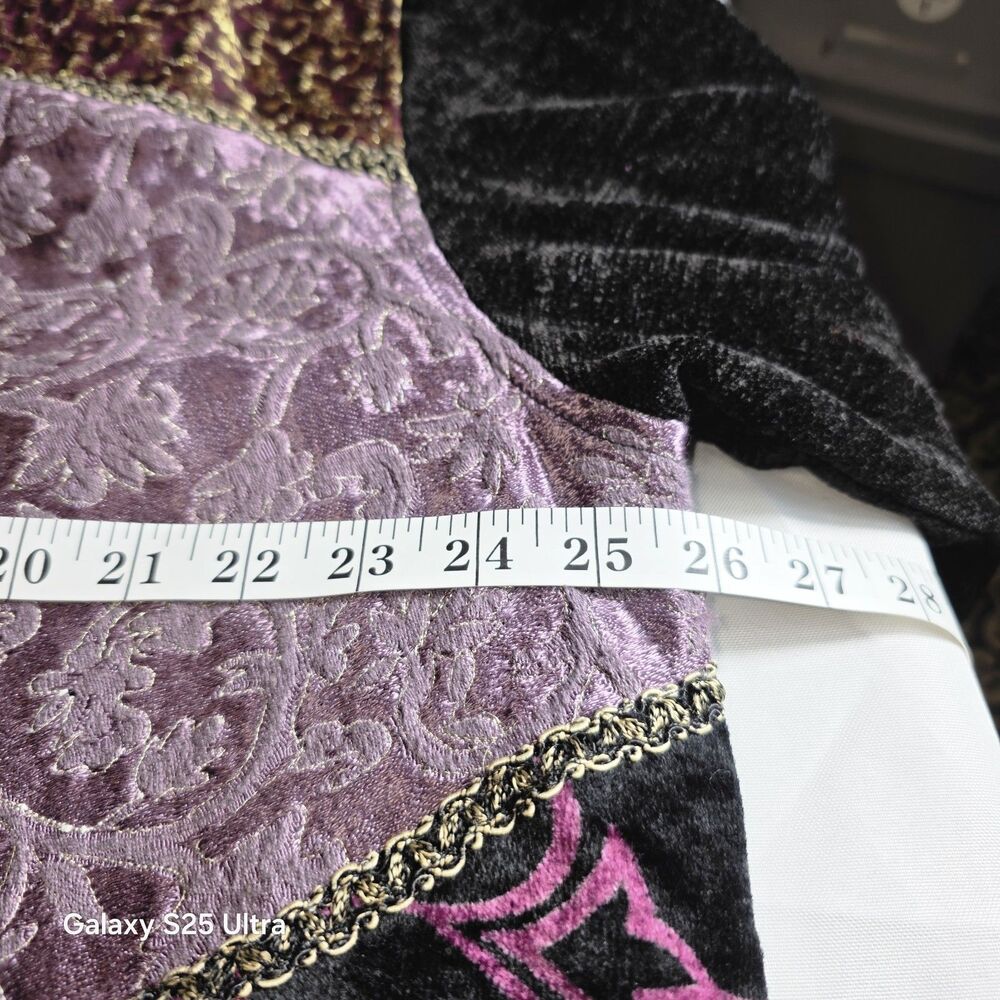 Vintage Flashback Patchwork Boho Jacket Women's S… - image 5